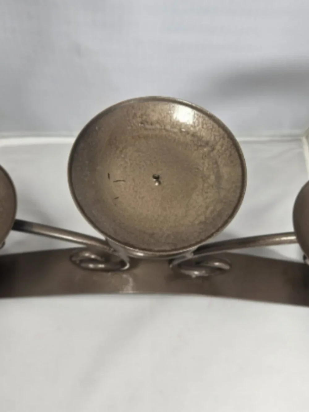 Candle Holder 3 Pillar Bronze Finish LGD Inc Decor Candelabra Metal Centerpiece
